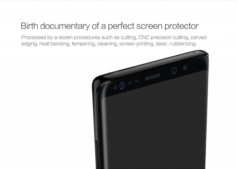Miếng Dán Kính Cường Lực Full Samsung Galaxy Note 8 Hiệu Nillkin 3D CP+ Max là sản phẩm mới nhất của hãng Nillkin chịu lực tốt, khả năng chống va đập cao, bảo vệ màn hình luôn như mới